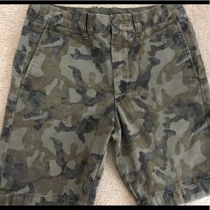 Boys/ kids jcrew military shorts size 8
